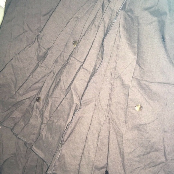 Merona Brown Dot Sequence A-Line Midi Plus‎ Size Skirt 22W - Picture 7 of 8